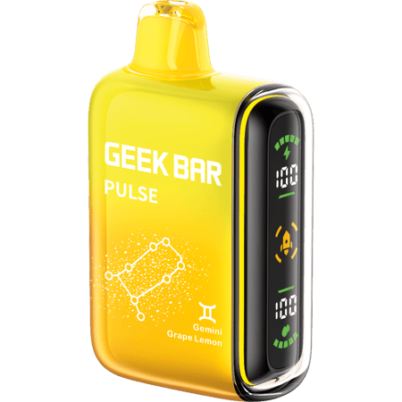geek bar pulse - grape lemon