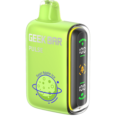 geek bar pulse - sour apple ice